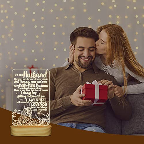 3D Night light for Husband